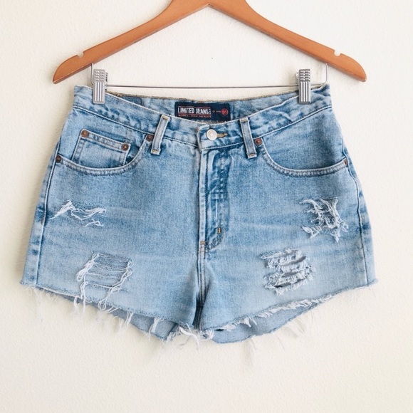 Pants - Limited Jeans Distressed Denim Shorts